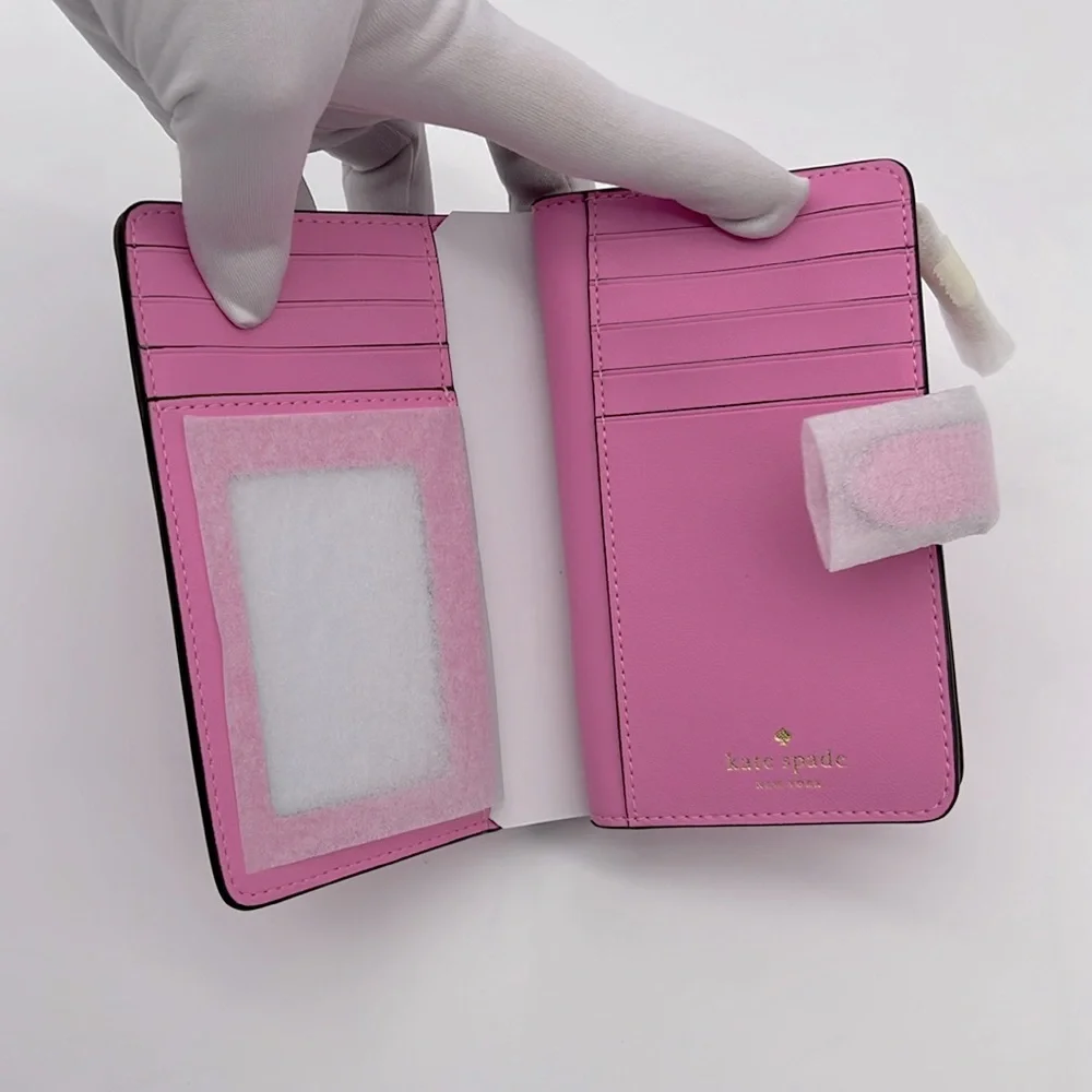 Kate Spade Madison Medium Bifold Wallet Surf Pink